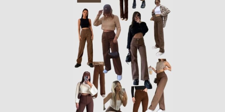 What Colour Shirt Goes with Brown Pants