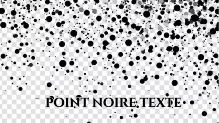 point noire texte